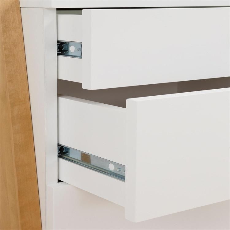 Creative Furniture Tripod Type Wooden Shelf with One Cabinet