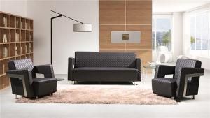 Modern Design Office Reception Area Seating Metal PU Home Sofa