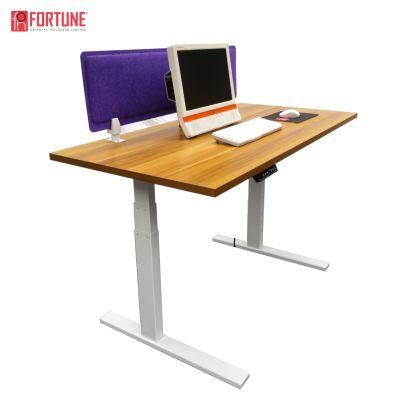 Smart Office Computer Lift Table Electric Height Adjustable Desk with Two Legs