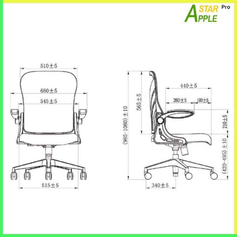 2022 Wholesale Market Modern Home Furniture as-B2194 Executive Shampoo Chairs Computer Parts Game Plastic Gaming Folding Office Chair with Foldable Armrest