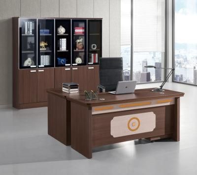 Modern Style Office Wooden Furniture L Shape Manager Office Table Office Furniture
