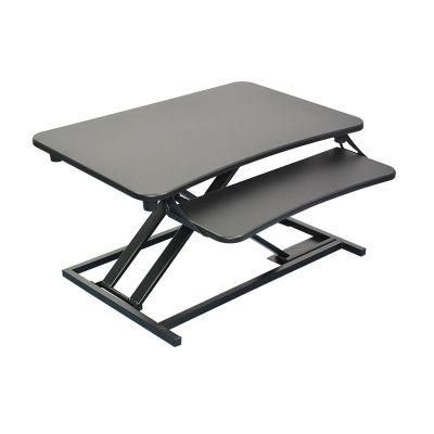 Standing Folding Liftable Adjustable Height Office Computer Desk 0474