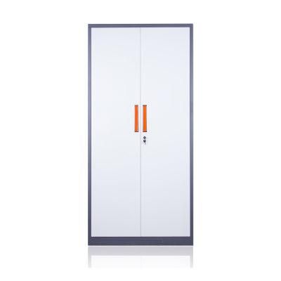 Wholesale Price Metal File Cabinets Office 2 Door Metal Storage Cabinets with 3 Mobile Shelf Filing Cabinet Lemari Besi Archivad