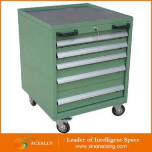 Custom Metal Tool Cabinet on Wheels with Drawers