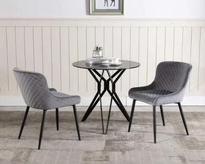 Li&Sung 10106 Nordic Velvet Upholstery Dining Chair