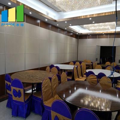 Movable Screens Wooden Acoustic Sliding Folding Room Partitions Walls for Banquet Hall
