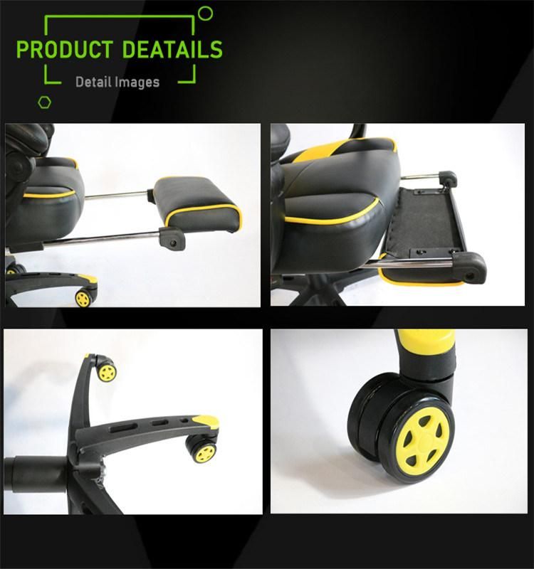 (BANANA) Reclining Racing Chair Gaming Recliner Chair