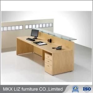 China Made Customized Straight Shape Reception Counter Desk (AM-128)