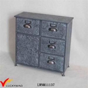 Art Antique Filing Cabinet in Vintage Metal