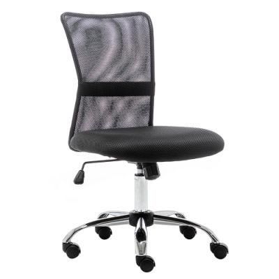 Factory Cheap Mesh Office Chairs Without Arms Revolving Guest Waiting Chairs Meeting Room Conference Chairs for Office