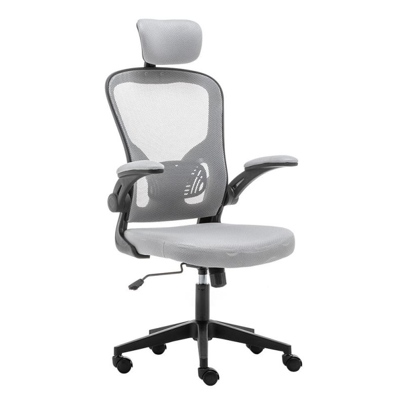 Factory Sales Luxury High Back White Swivel Ergonomics Executive Full Mesh Office Chairs Rolling Gaming Chair for Staff