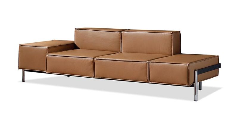 Modern Office Design Sofa Set with Stainless Steel Legs