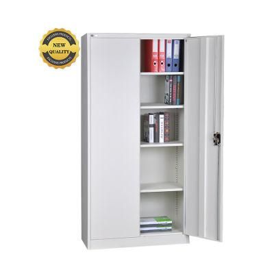 2 Swing Door Metal Filing Cabinet for School Steel Cabinet