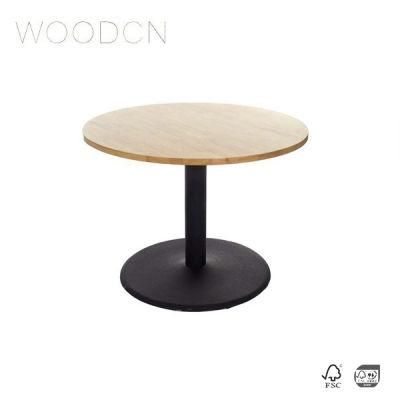 Solid Beech Wood Edge Glued Tea Table