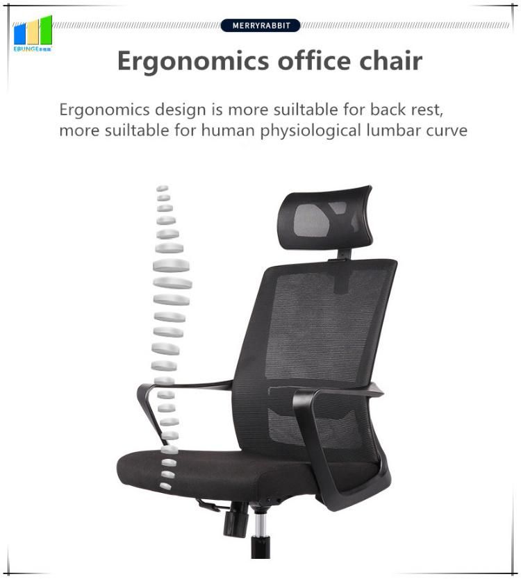 Office Table Desk Modern High Backrest Ergonomic Executive Office Mesh Chair