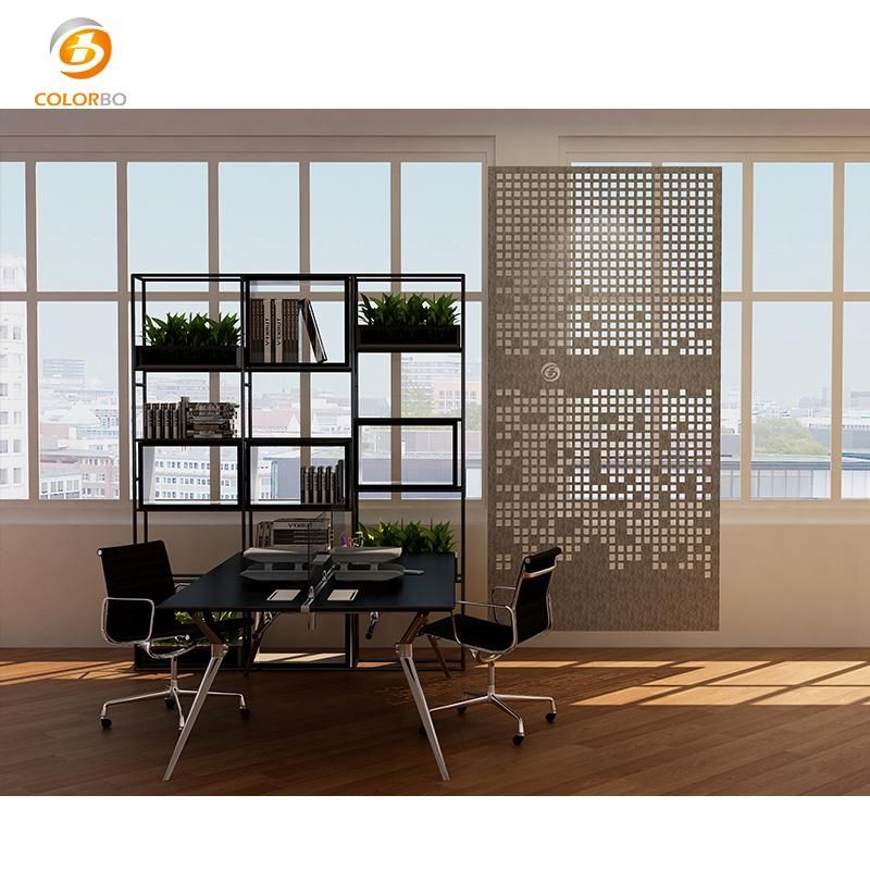 Movable Folding Partition Freestanding Hanging Screen Room Divider For Office Workstations