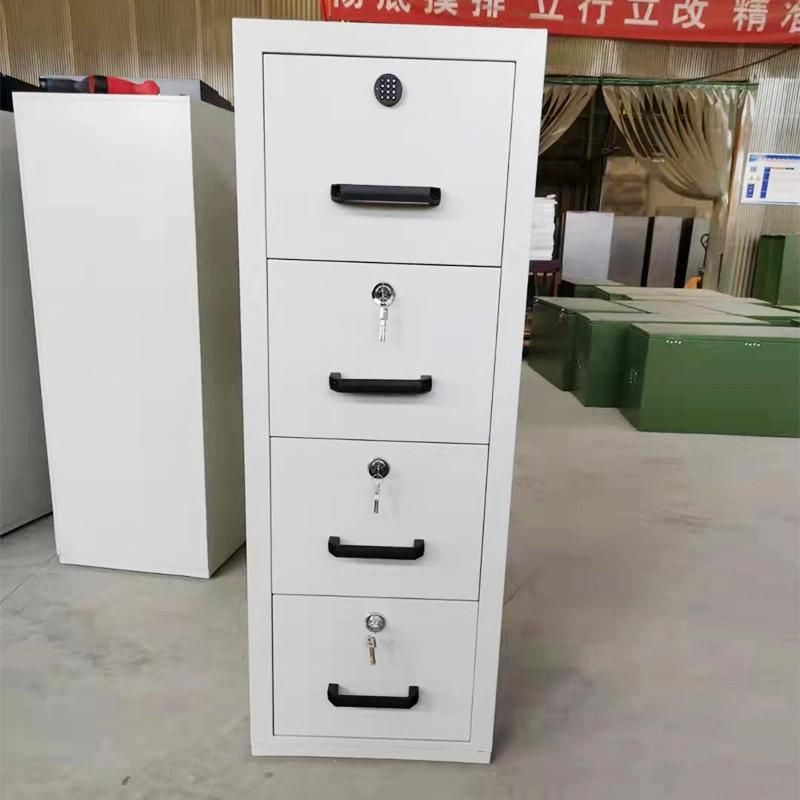 2 Hours Resident Fireproof Cabinet Steel 4 Drawers