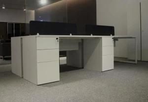 New Modern Desk Office Workstation Table for 4 People