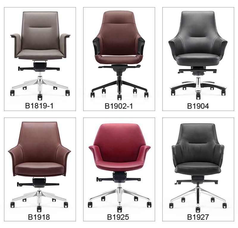 MID-Back PU Leather Executive Office Chair for Manager