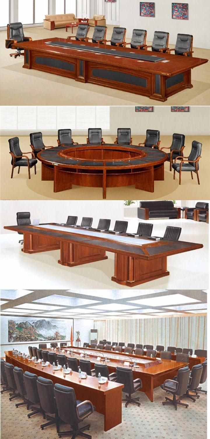 Customization of Wooden Boardroom Meeting Table Business Meeting Desk
