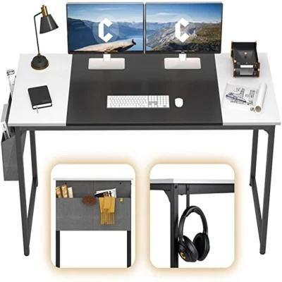 Computer Tables Office Desks Writing Table Simple Style PC Desk with Hook and Storage Bag