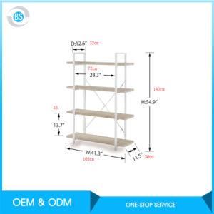 Furniture Manufacturing Book Shelving Units Metal Wood Bookcase Book Shelf Cabinet