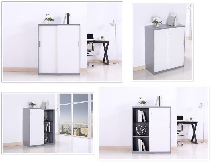 Metal Sliding Door Steel Office Storage Cabinet