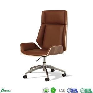 Fy1812 Modern Office Furniture Wooden Veneer Manager Office Executive Chair