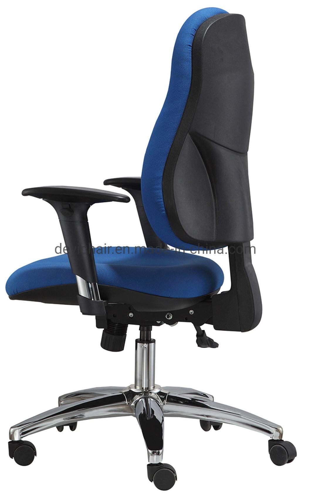 Ratchet Back Two Lever Functional Mechanism Nylon Caster Fabric Back&Seat Executive Computer Office Chair