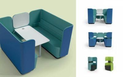 Acoustic High Back Office Pod Work Seating Booth Sofa Chairs Acoustic Furniture and Acoustic Office Solutions