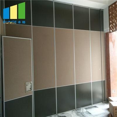 Fireproof Movable Partition Wall Sliding Door for Dining Room