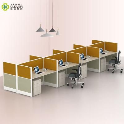 Creative Office Furniture Glass Partition Call Center Workstation