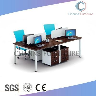 Modern Four Seats Open Space Office Workstation