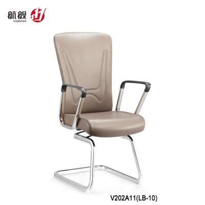 2020 American Bow Chair Leather Office Chair Desk Chair for Meeting Room