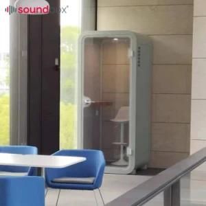 Soundproof Booth Small Soundproof Office Phone Booth Nr 35dB Low Noise Office Meeting Pod