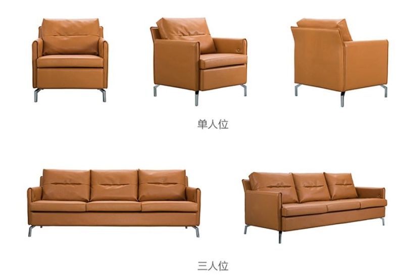 Modern Living Room Furniture Swivel Leather Single Sofa Chair Relax Recliner Sofa