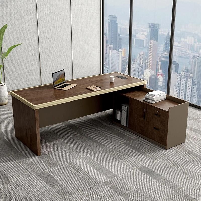 Wholesale Chinese Furniture CEO Computer Office Boss Drawer Desk