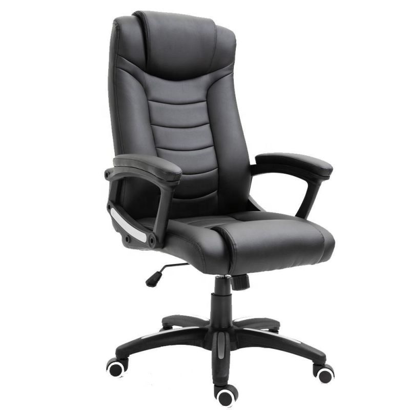 PU Office Desk Chair with High Back