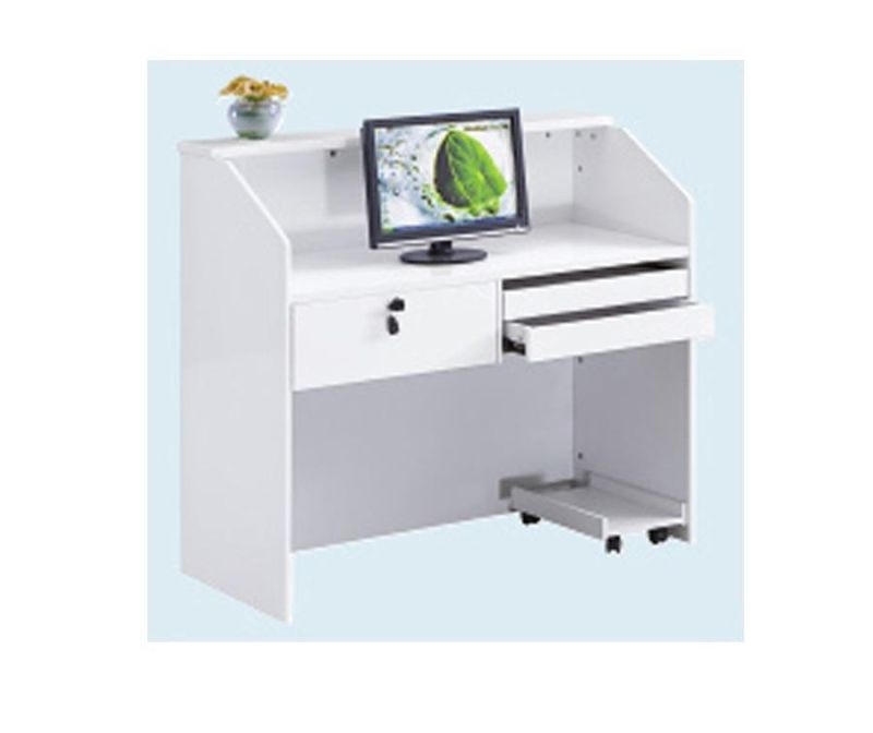 Hl-031 2021 Top Quality Mix Color Salon Reception Table Consult Table for Sale Cashier Desk Check-out Counter Checkstand