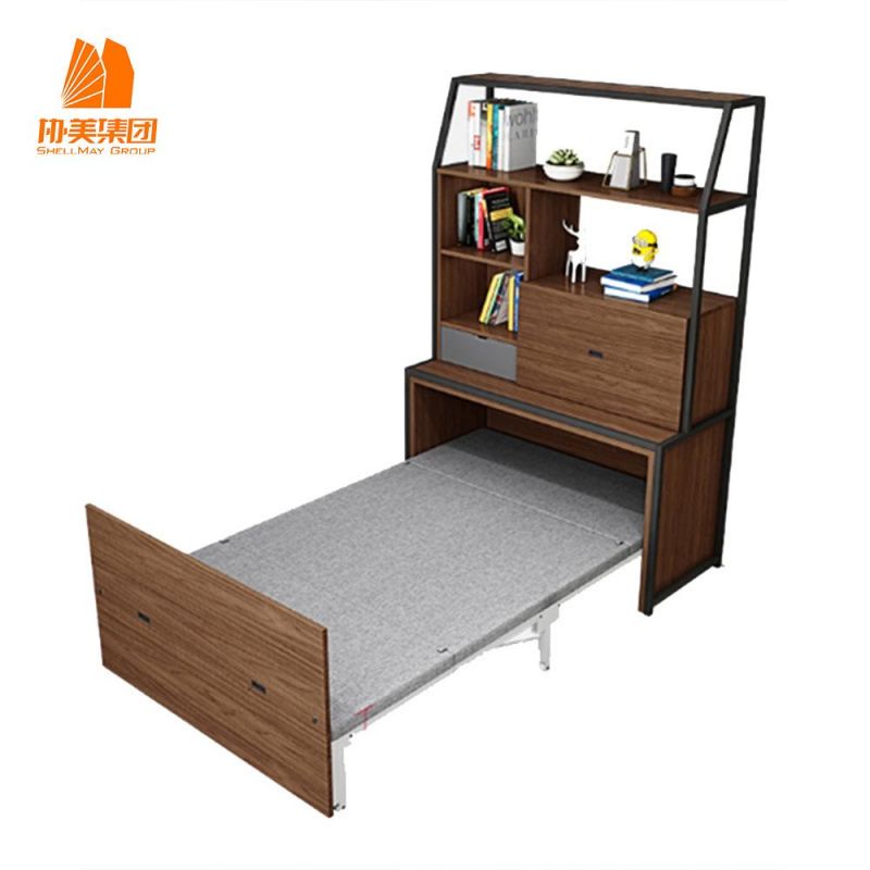 Modern Space-Saving Integrated Furniture, Filing Bed and Folding Bed.