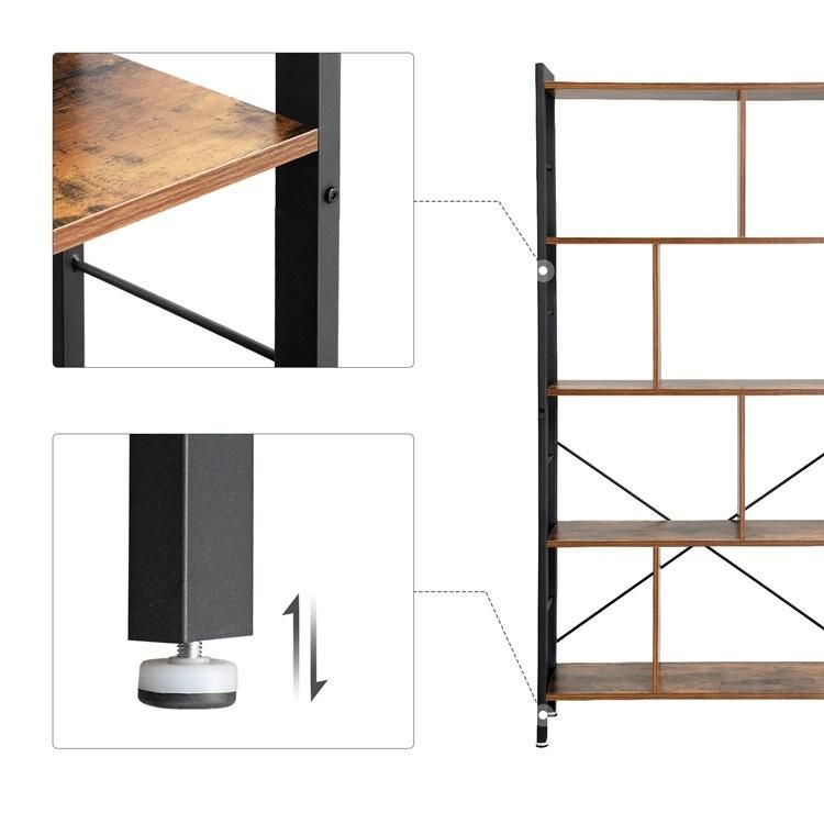 5 Layers Library School Office Applied Home Magazine Bookshelf Bookcase