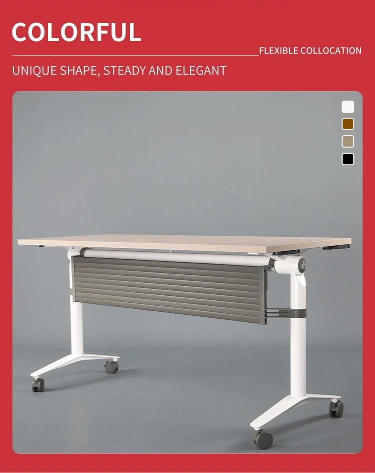 Single Person Use Office Folding Desk Table
