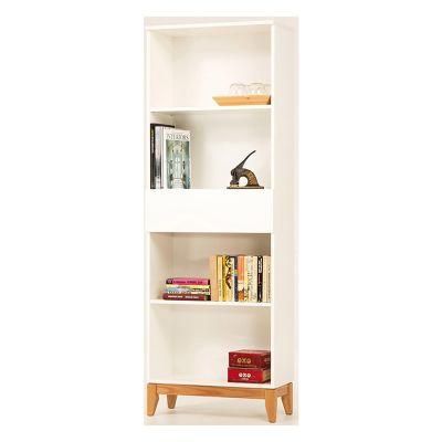 Practical Wooden Bookshelves with Large Compartments