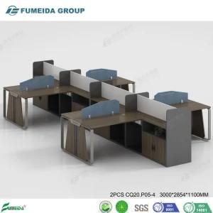 Manufacturer Modern Modular Office Furniture Workstation for 4 Seater (CQ20. P05-4)