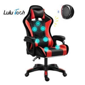 2021 Wholesale RGB LED Racing Ergonomic Computer Gaming Chair Rosa Claro Sillas Gamer Cadeira Swing Silla Gamer Gaming Chair