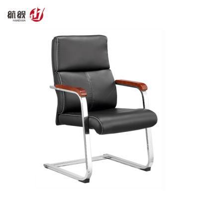 Office Waiting Room Visitor Chair with Bow Shape Base Office Furniture