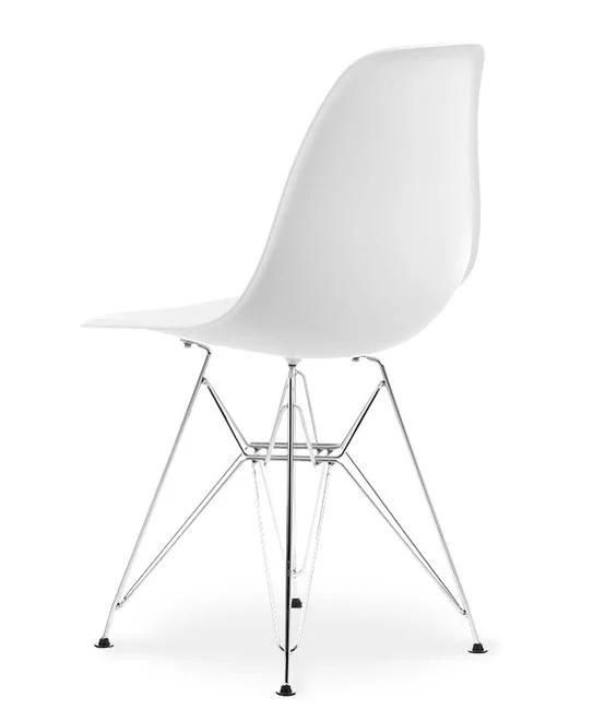 Library Chair Commercial Use Fast Food Outdoor Leisure Dining Chair with PP Seat and Back Dining Chair