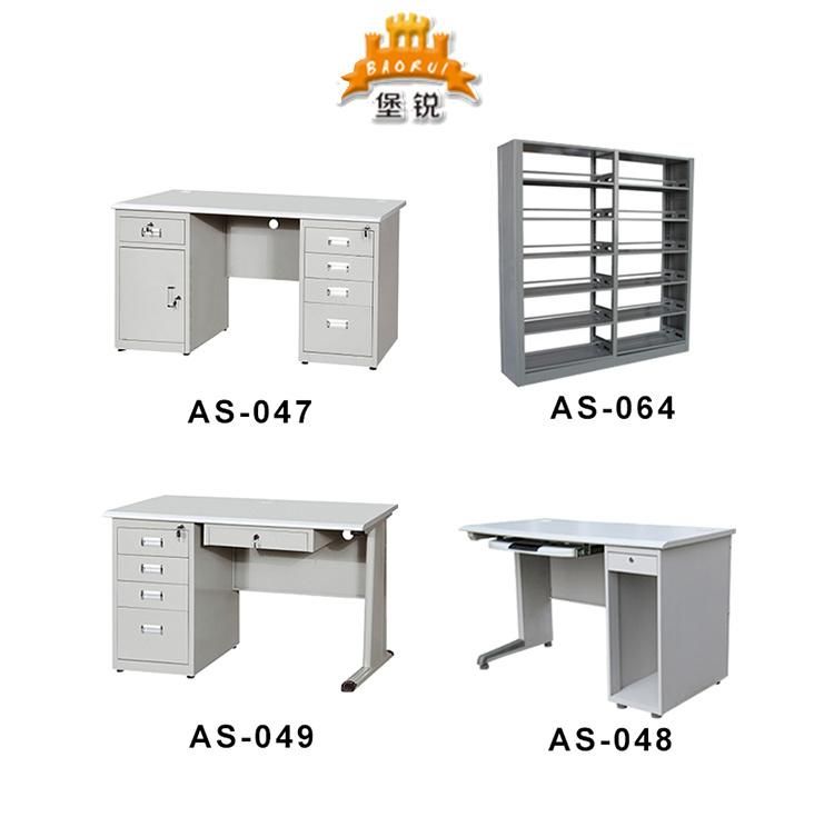 Metal School Desk with Drawer Cabinet Office Desk