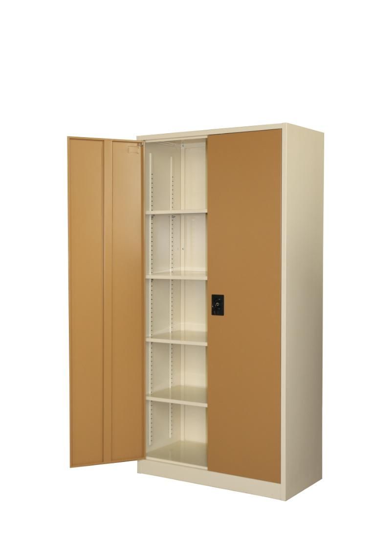 Stainless Steel Metal Swing Door File Cabinet Document Storage File Cabinet for Accounting Documents