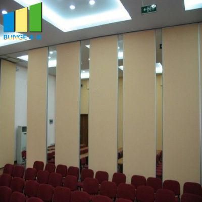 Meeting Room Commercial Folding Partitions Aluminum Sliding Office Partition Walls